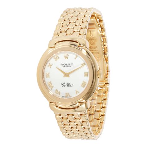 celini rolex whte lgold ladies|Rolex cellini time price.